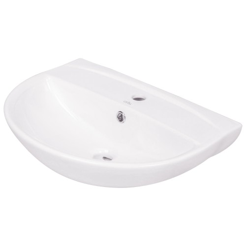 Раковина Mito Red, керамика, 55 см, цвет белый