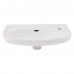 Раковина прямоугольная Антонелла, керамика, 26 см, цвет белый