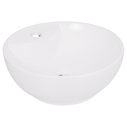 Раковина круглая Нептун, керамика, 40 см, цвет белый