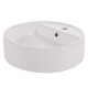 Раковина накладная Salsa Basin, керамика, 44 см, цвет белый