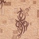 Дорожка ковровая "Линда 170" войлок 1 м цвет коричневый