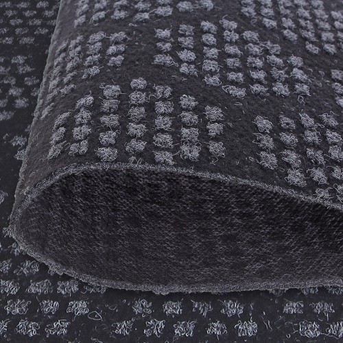 Дорожка ковровая «BILBAO 2107» иглопробивое 0.8 м цвет чёрный