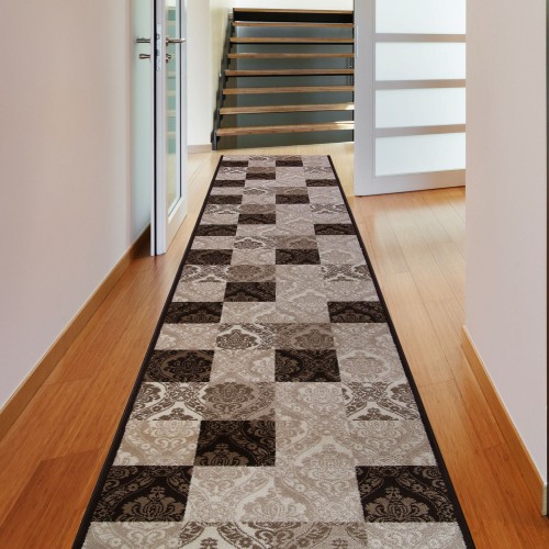 Дорожка ковровая «Аура 26905_29656» джут 1 м цвет бежевый