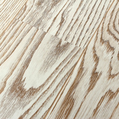 Паркетная доска однополосная «Дуб снежный» лак 1,182 м2