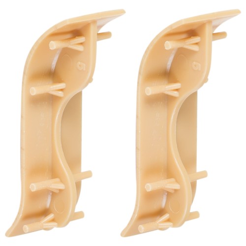 Соединитель для напольного плинтуса «Бук» 47 мм 2 шт.