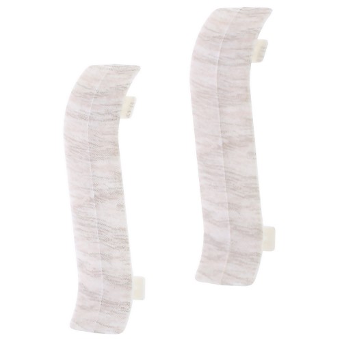 Соединитель для плинтуса, цвет дуб веронский, 2 шт.