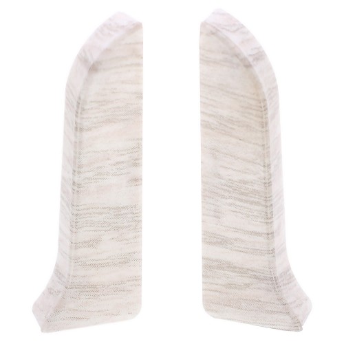 Заглушка для плинтуса левая и правая, цвет дуб веронский