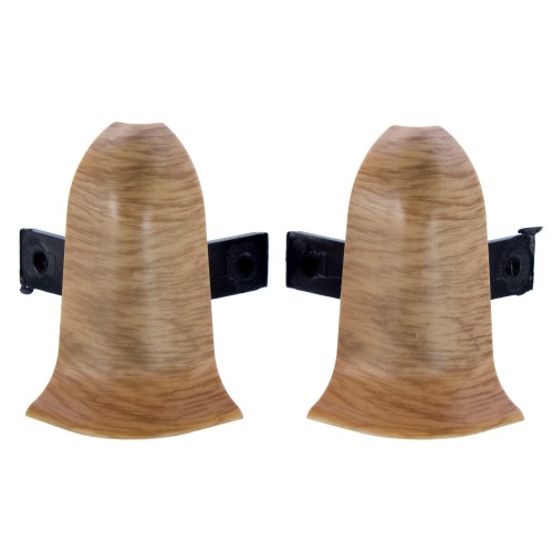 Угол для плинтуса внешний «Дуб Древний» 55 мм 2 шт.