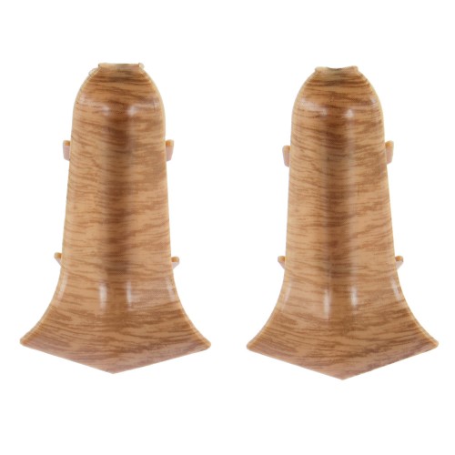 Угол для плинтуса внутренний «Дуб Древний» 55 мм 2 шт.