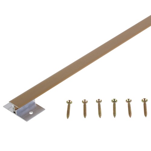 Порог одноуровневый (стык) Т-образный 0.9 м цвет золото