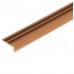 Порог угловой (угол) антискользящий 0.9 м цвет орех Порог угловой (угол) антискользящий 0.9 м цвет орех