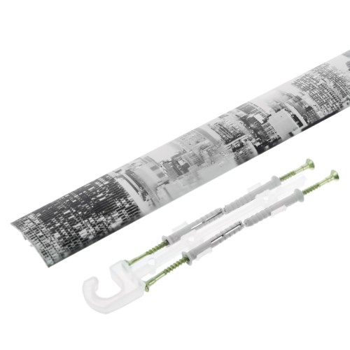 Порог разноуровневый (кант) «Город» скрытый 0.9 м