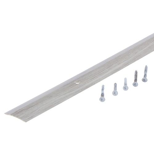 Порог одноуровневый (стык) Artens 1.8 м цвет дуб белый