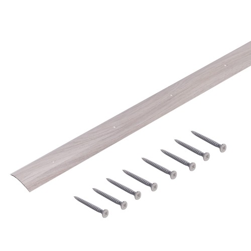 Порог одноуровневый (стык) Artens 1.8 м цвет дуб белый