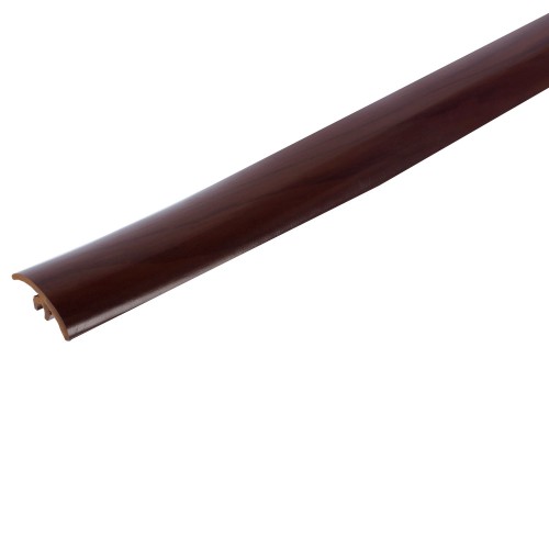 Профиль напольный гибкий 3 м цвет красное дерево