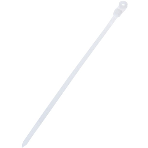 Хомуты с монтажным отверстием 4.8х200 мм 100 шт.