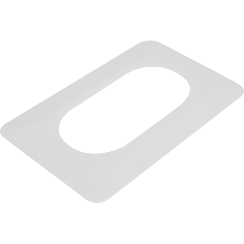 Накладка для розетки №2, 2 поста, цвет белый