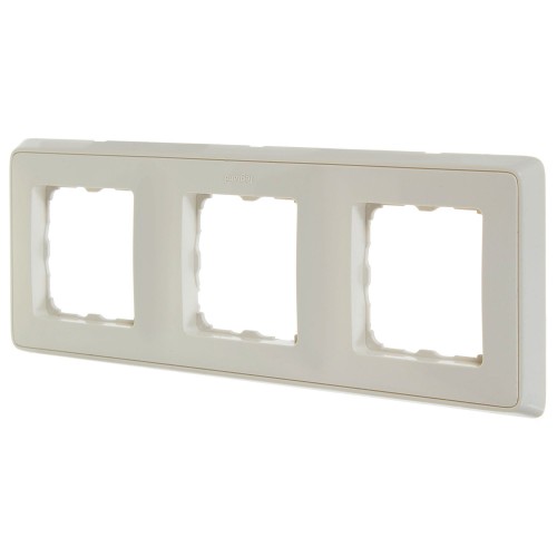 Рамка Legrand Cariva, 3 поста, цвет слоновая кость