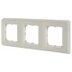 Рамка Legrand Cariva, 3 поста, цвет слоновая кость