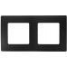 Рамка Legrand Etika, 2 поста, цвет антрацит