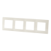 Рамка Legrand Etika, 4 поста, цвет слоновая кость