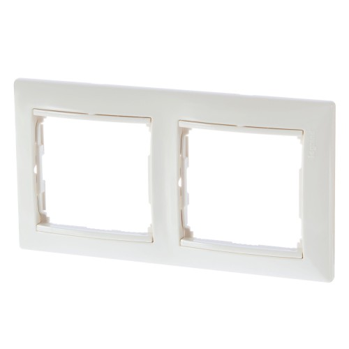 Рамка Legrand Valena, 2 поста, цвет слоновая кость