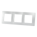 Рамка Legrand Etika, 3 поста, цвет алюминий