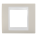 Рамка Schneider Electric Unica, 1 пост, цвет песчаный/белый