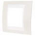Рамка Schneider Electric Unica, 1 пост, цвет песчаный/белый Рамка Schneider Electric Unica, 1 пост, цвет песчаный/белый