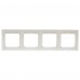 Рамка Legrand Valena, 4 поста, цвет слоновая кость