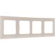 Рамка Legrand Valena, 4 поста, цвет белый