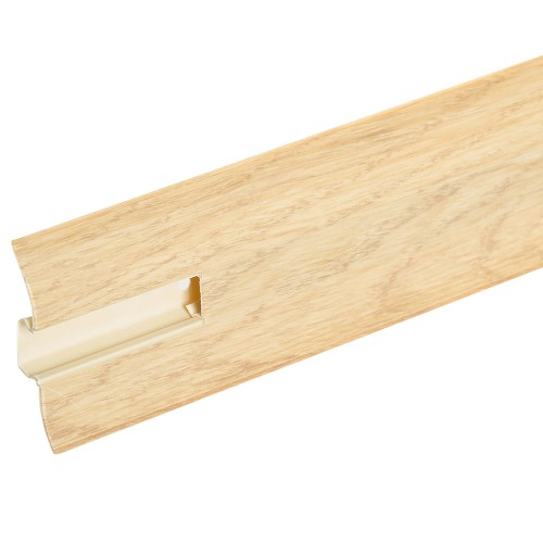 Плинтус напольный Artens ПВХ 65 мм 2.5 м цвет терна