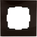 Рамка Werkel Favorit, 1 пост, цвет коричневый
