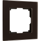 Рамка Werkel Favorit, 1 пост, цвет коричневый