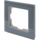 Рамка Werkel Favorit, 1 пост, стекло цвет серый