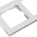 Рамка Werkel Aluminium, 4 поста, цвет металл