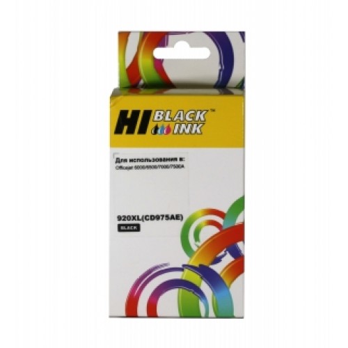 Картридж CD975AE(№920XL) HP Officejet 6000/6500/7000 Black (Hi-Black)