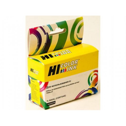Картридж CD973AE(№920XL) HP Officejet 6000/6500/7000 Magenta (Hi-Black)
