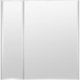 Шкаф зеркальный «Экко», 80 см, цвет белый глянец Шкаф зеркальный «Экко», 80 см, цвет белый глянец