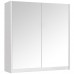 Шкаф зеркальный «Квадро» 75 см цвет белый