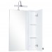 Шкаф зеркальный «Мерлин» 60 см цвет белый