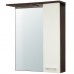 Шкаф зеркальный «Равенна» 60 см цвет венге
