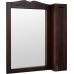Шкаф зеркальный «Retro» 85 см цвет орех