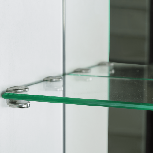 Шкаф зеркальный «Дана» 70 см, цвет белый