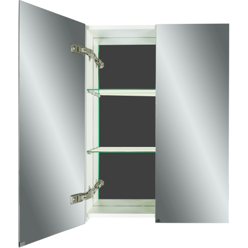 Шкаф зеркальный «Дана» 90 см, цвет белый