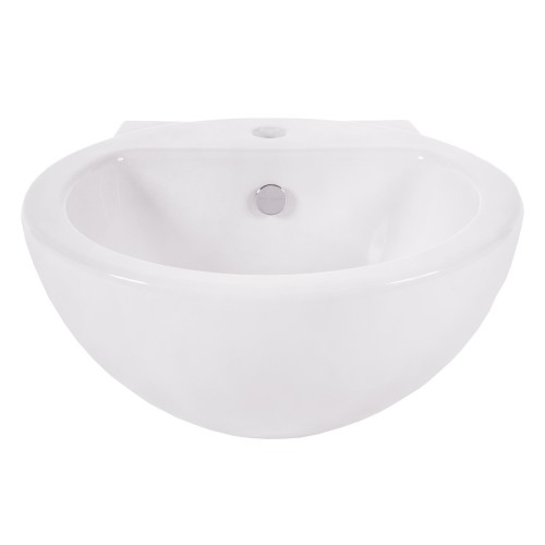 Раковина Sanita Luxe Art, фарфор, 48 см, цвет белый