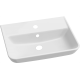 Раковина Struktura, 65x48 см, фарфор, цвет белый