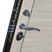 Дверь входная металлическая Ницца, 860 мм, левая, цвет ларче царга