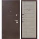 Дверь входная металлическая Ницца, 860 мм, левая, цвет ларче царга