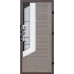 Дверь входная металлическая Ницца, 960 мм, левая, цвет грей царга